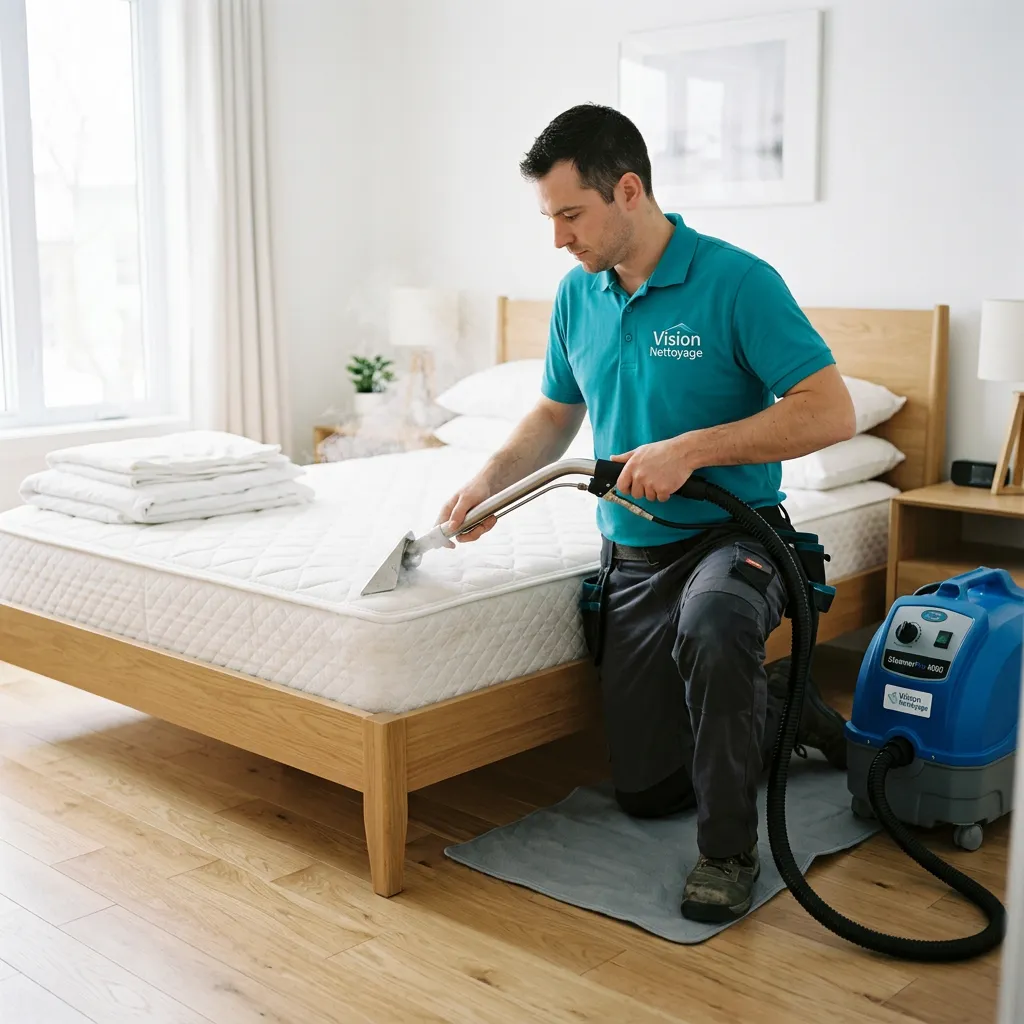 Nettoyage de matelas